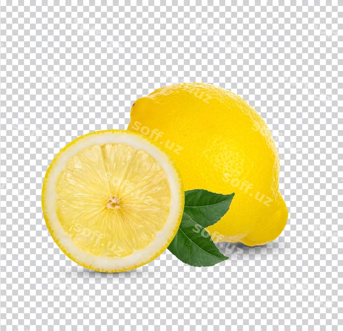 Taze limon ajraltirilgan | Fresh lemon isolated 1
