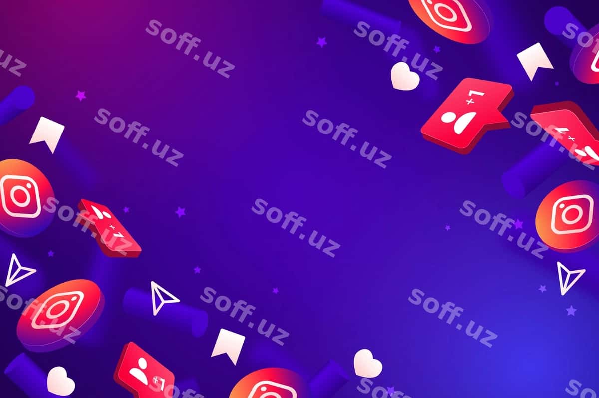 Gradient Instagram fon | Gradient instagram background 1