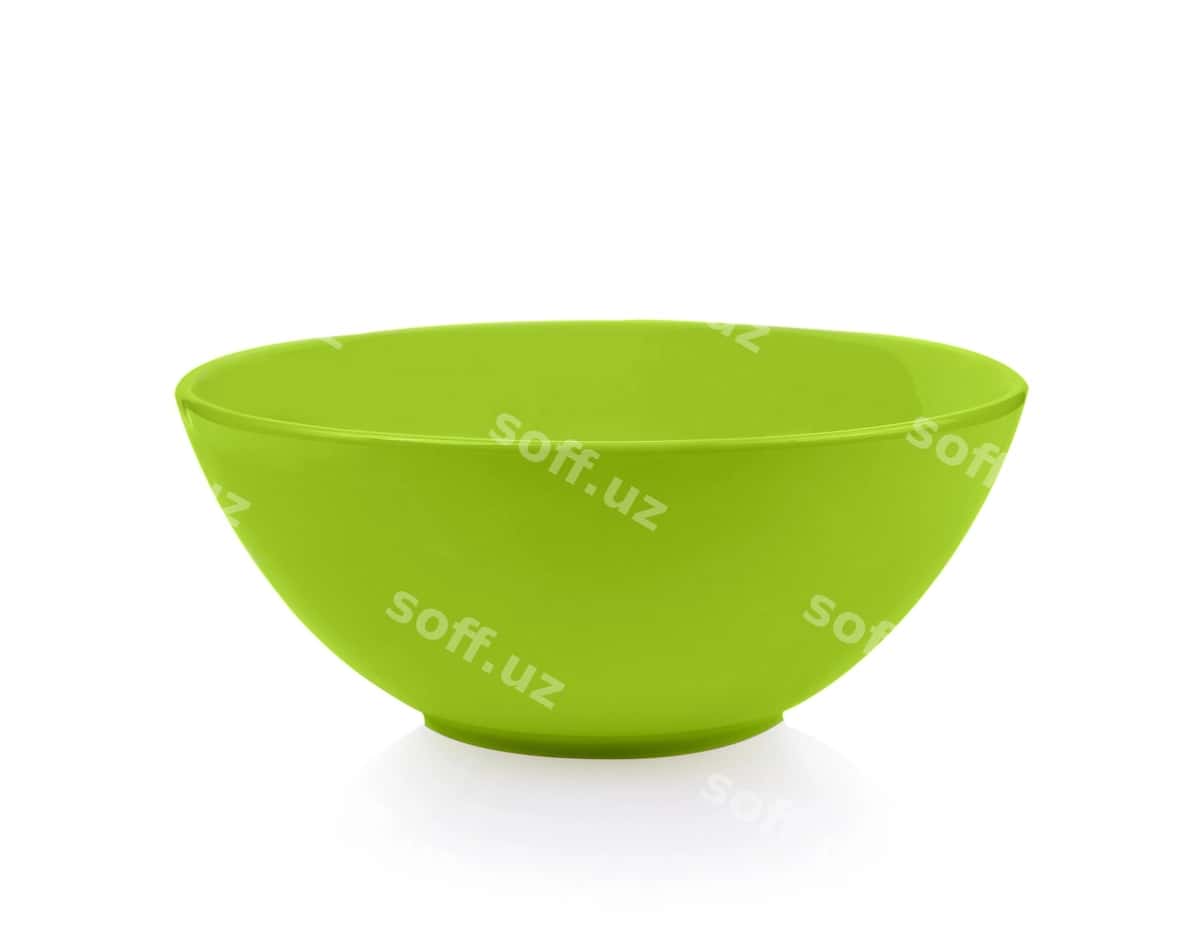 Qovur yashil bo'sh ajralgan oq | Green bowl empty isolated white 1