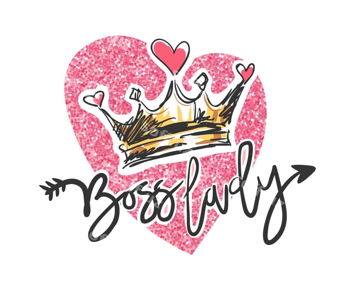 Qo'l bilan chizilgan doodle shohret slogan bilan | Hand drawn doodle crown with slogan 1