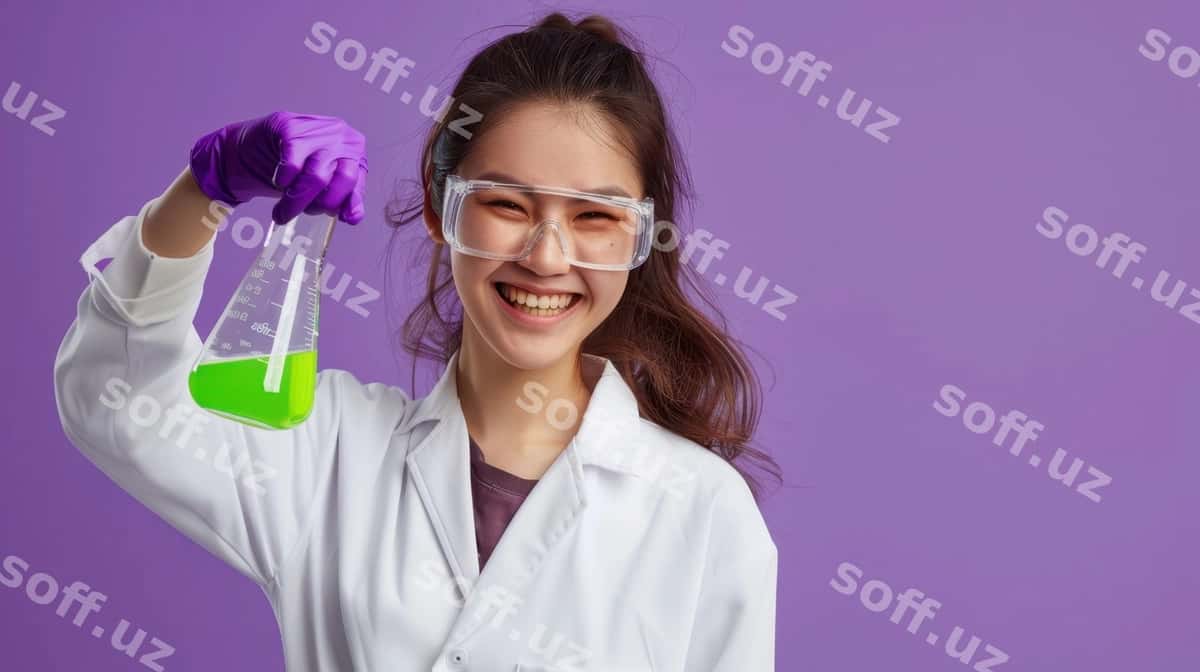 Baxtli ayollar fanchisi | Happy female scientist 1