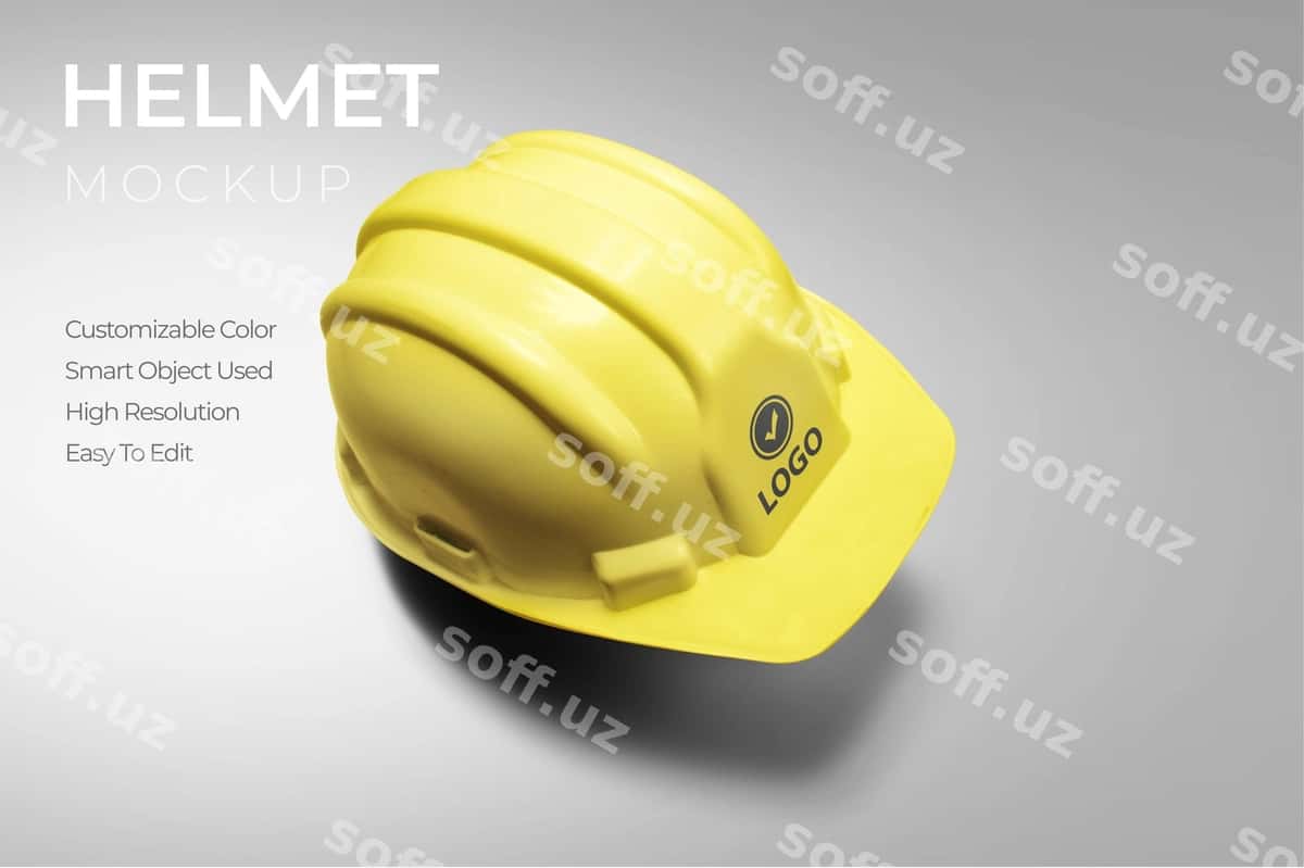 Bosh poyragi modeli | Helmet mockup 1