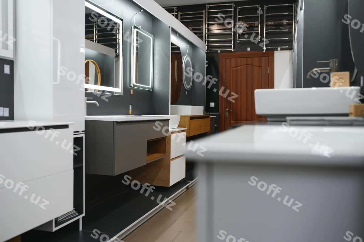 Uy jihozlari do'koni hammom mebellari | Home improvement store bathroom furniture 1