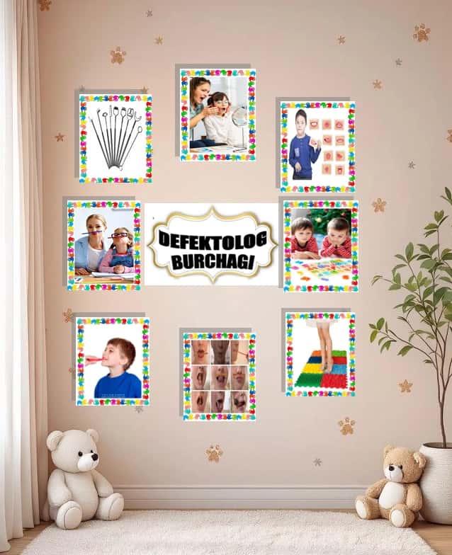 Defektolog burchagi logopedlar burchagi 1