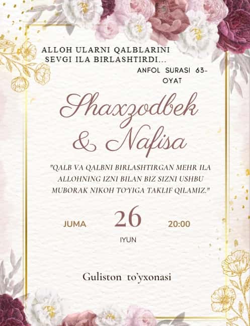 TAKLIFNOMA 1