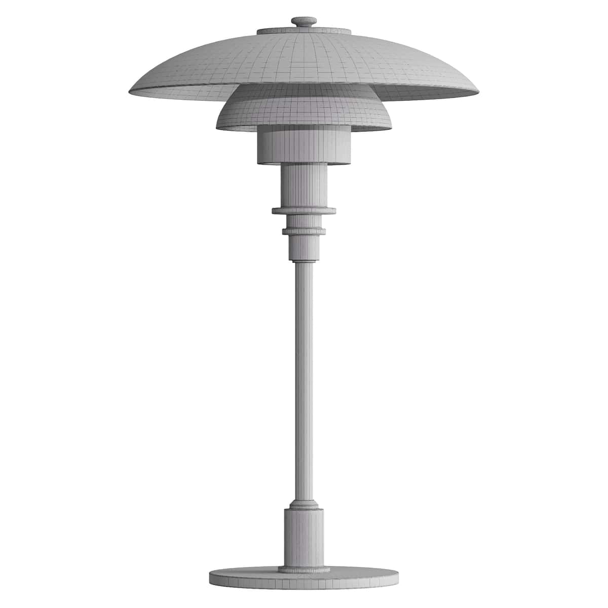 Nordic Simple Multi layer Umbrella Design Table Lamp 2
