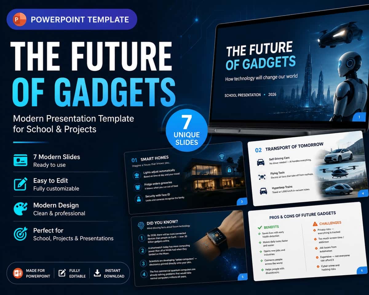 Modern PowerPoint Presentation Template 1