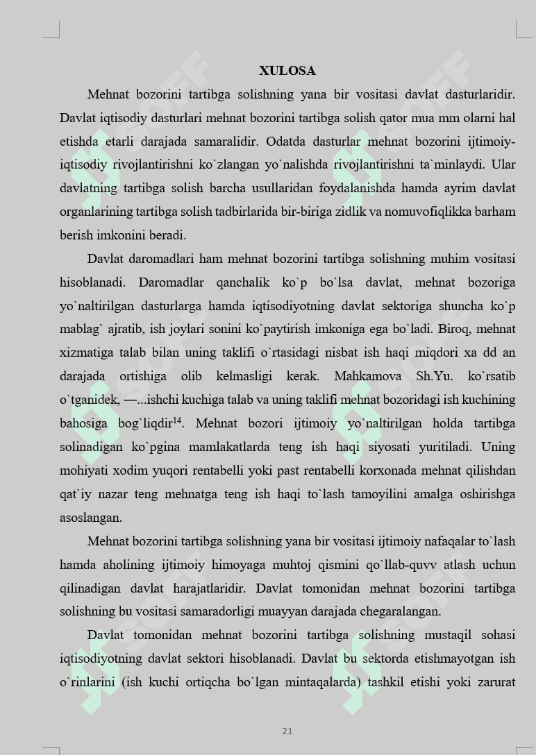 Mustaqil ish Shablon (MЕHNАT BОZОRINI TАRTIBGА SОLISH VА BОSHQАRISH) 2