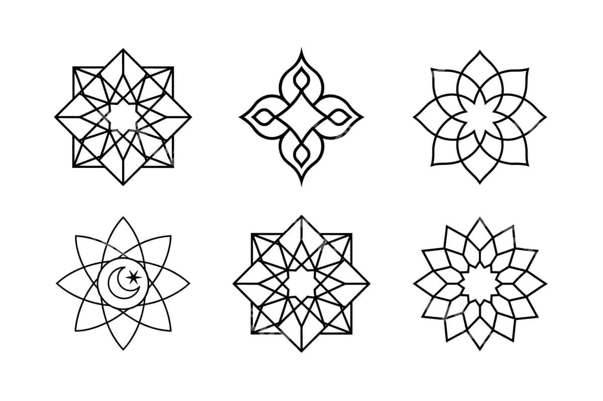 Islamiy geometric naqshlar | Islamic geometric patterns 1