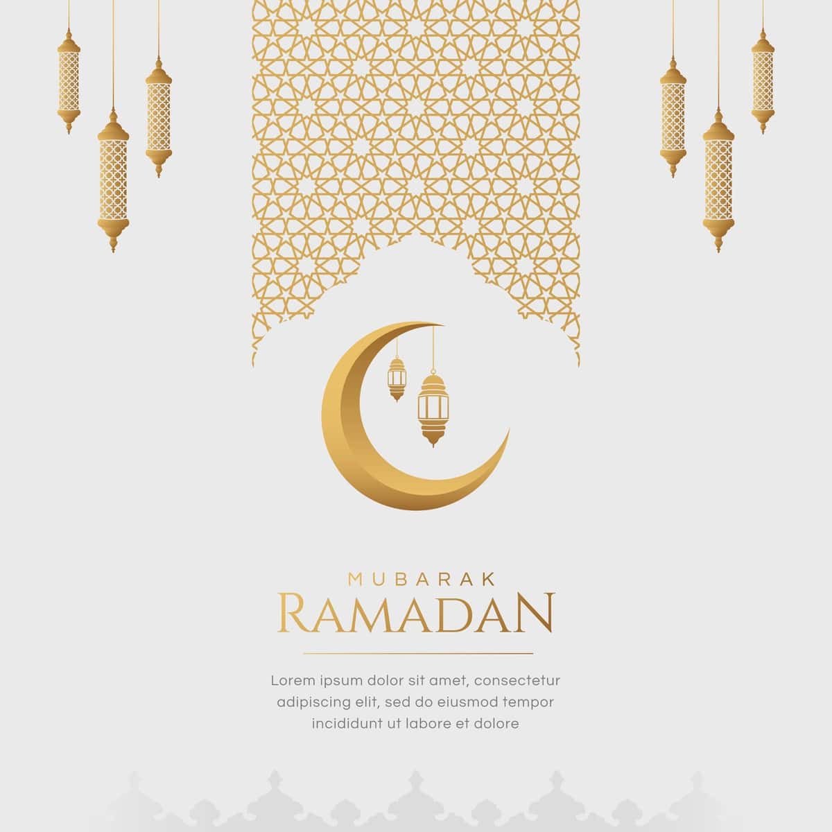Ramazon hayiti muborak islom arabcha arabesk bezaklari | Ramadan eid mubarak greetings islamic arabic arabesque ornaments 1