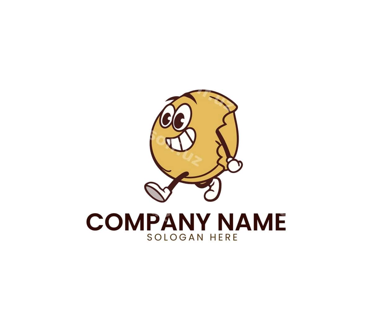 Karipap shaxsiyat logotipi | Karipap character logo 1