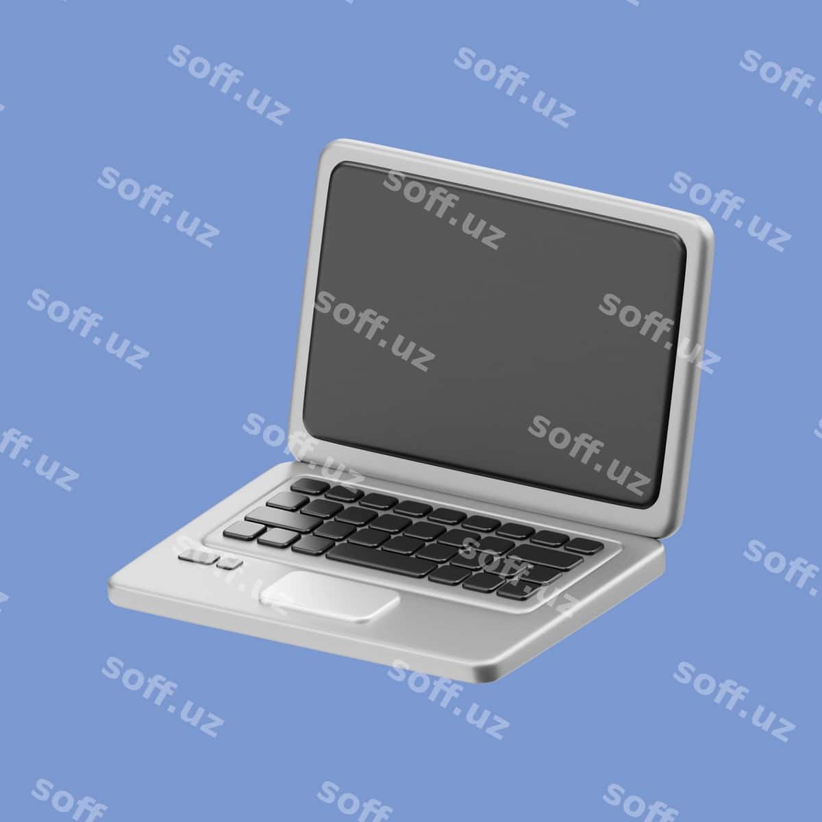 Laptop 3d ikonka | Laptop 3d icon 1