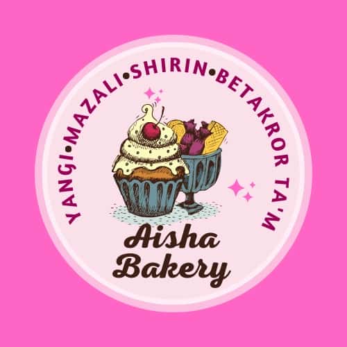 Aisha bakery logotipi 1