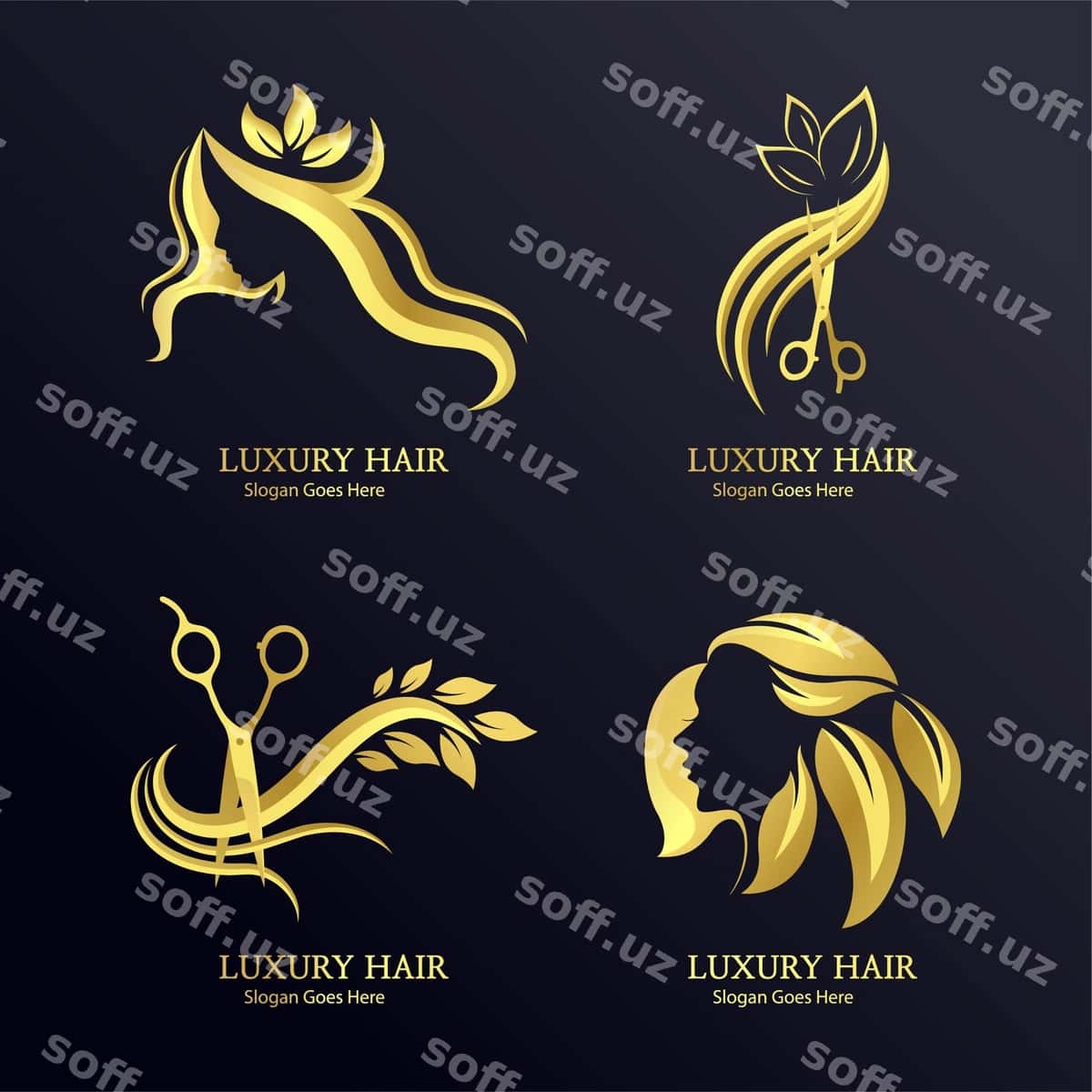 Logo hasharot soch 1 | Logo luxury hair 1 1