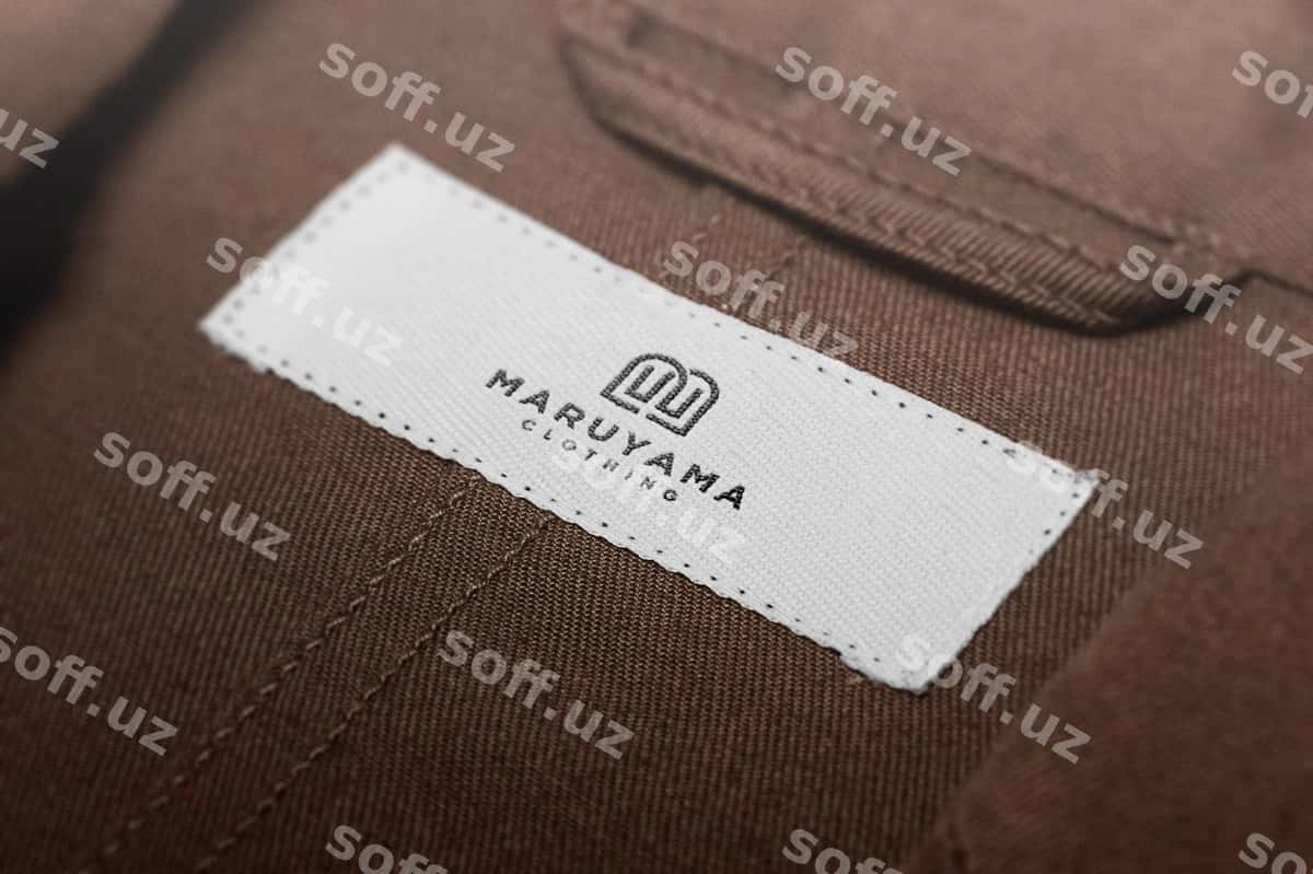 Logo mockup etiket teg | Logo mockup label tag 1