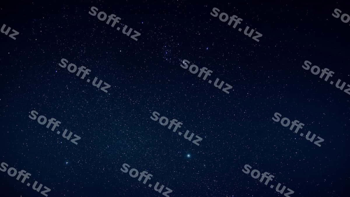 Past burchakdan ko'rinishda yulduzlar kecha osmoni qarshi | Low angle view stars against sky night 1