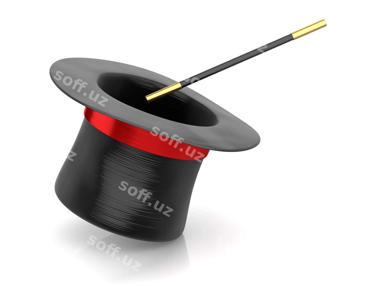 Shou boshlik chaqaloq | Magician hat wand 1