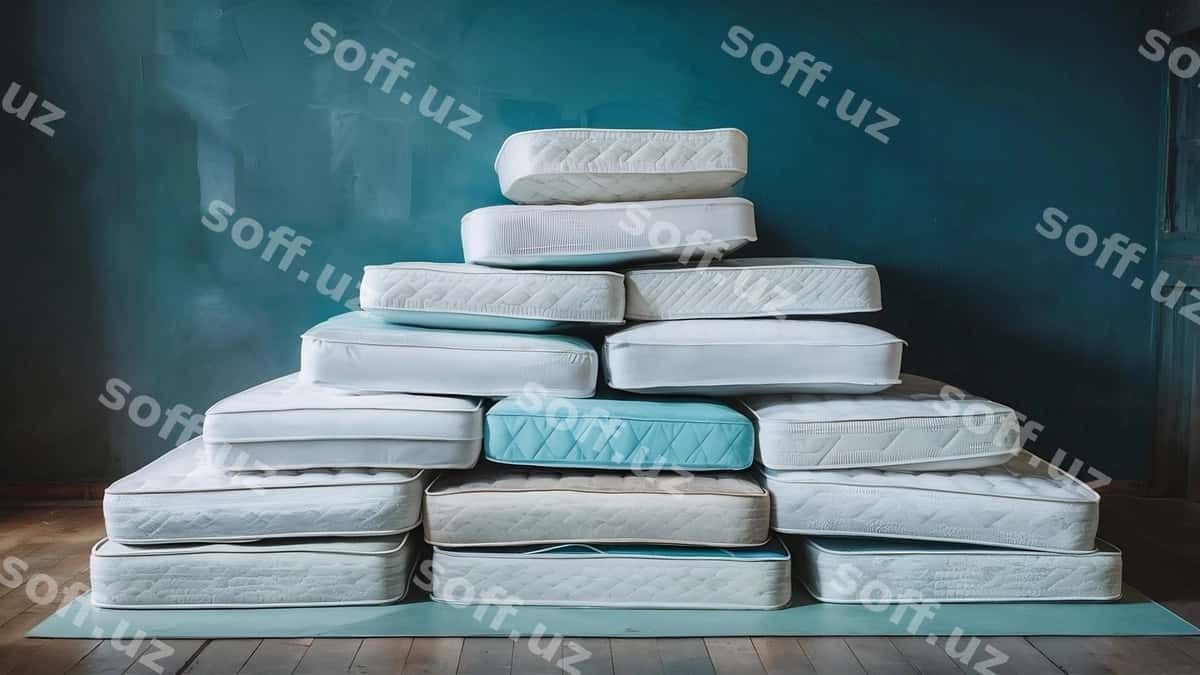 Ko'p matras piramidasi xonasi | Many mattress pyramid room 1