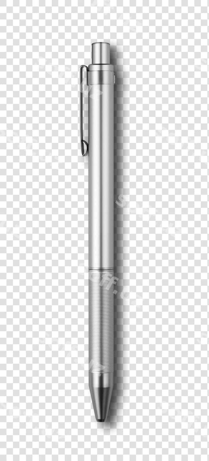 Metall ruchka izolyatsiya qilingan oq rangda | Metal pen isolated white 1