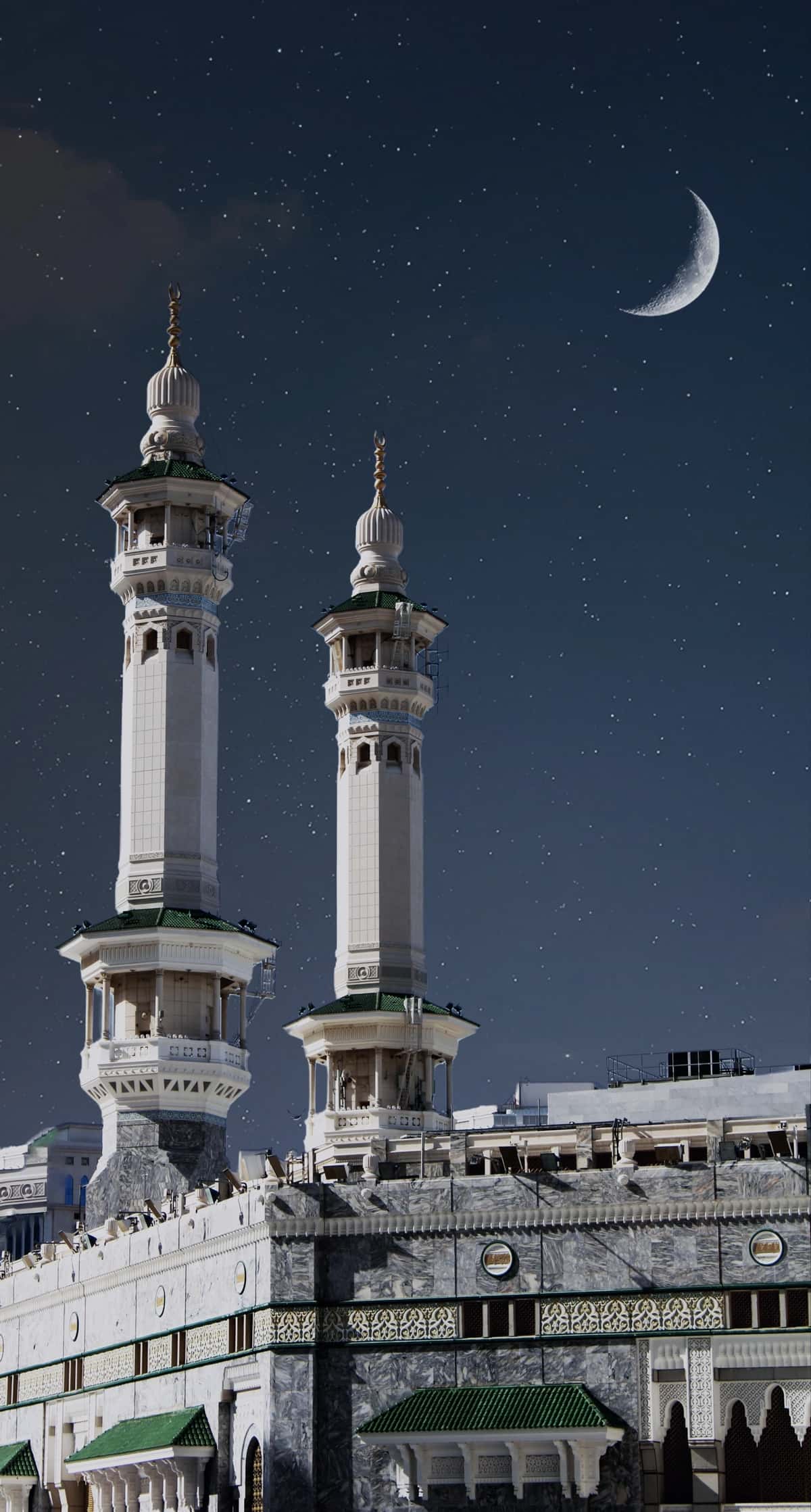 Minoralar Makka Ka'basi | Minarets meccan kaaba 1