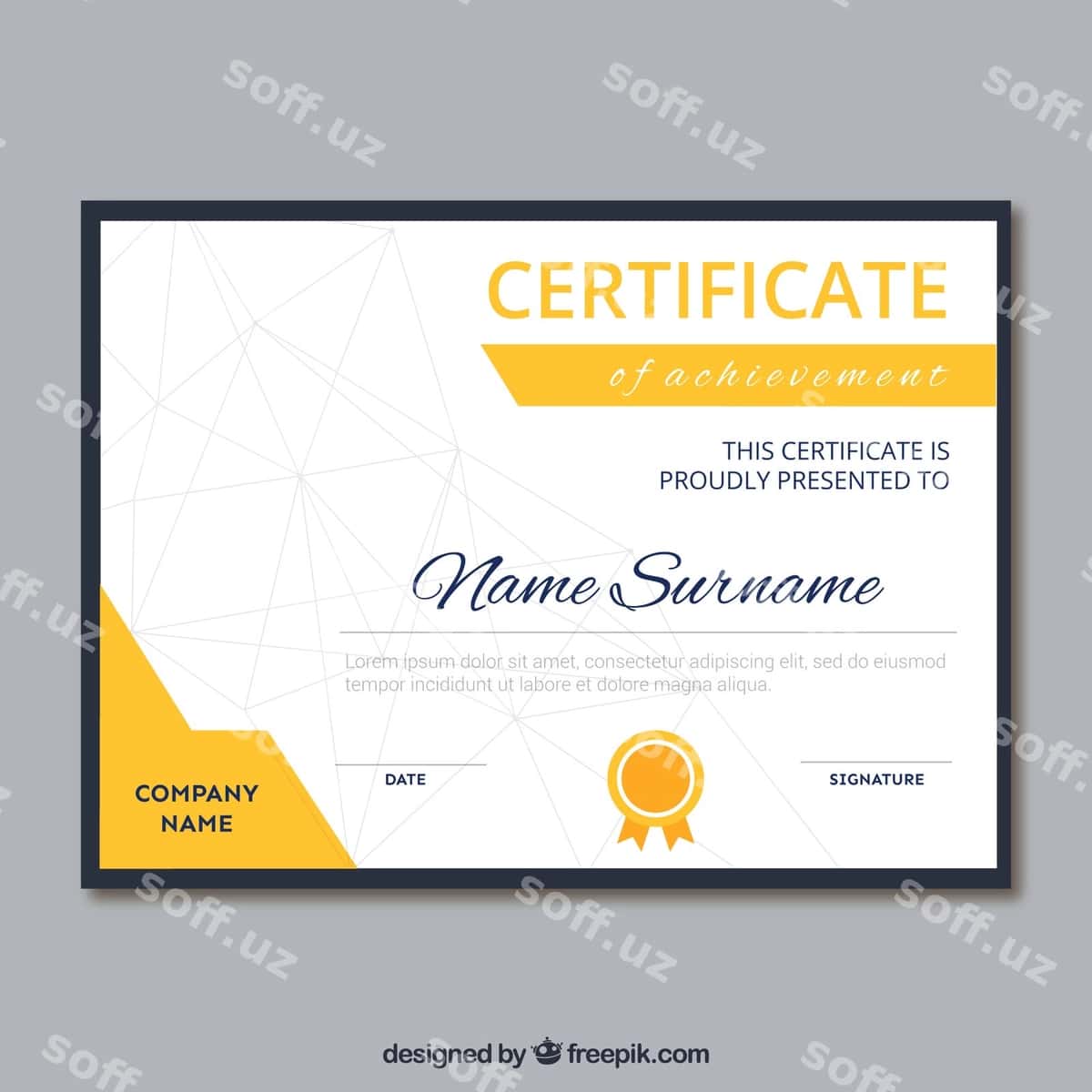 Zamonaviy geometric diploma | Modern geometric diploma 1