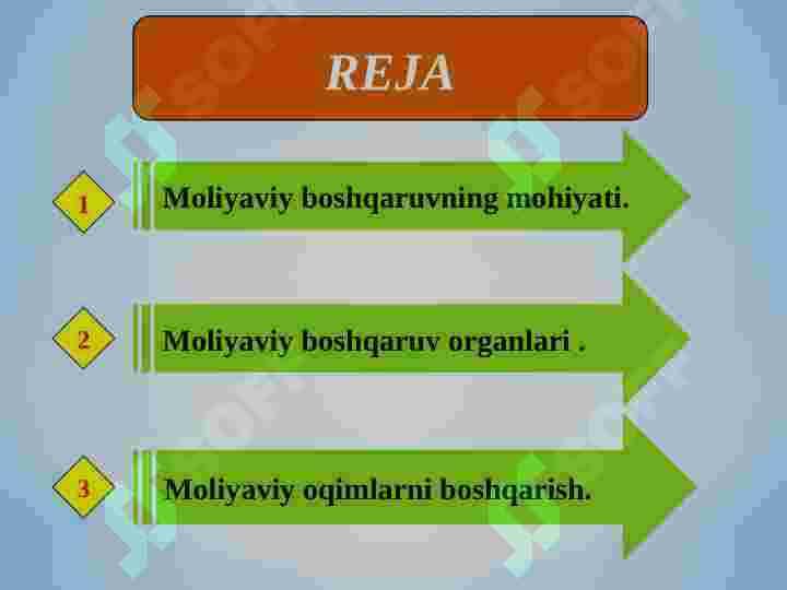 Moliyaviy boshqaruv 2
