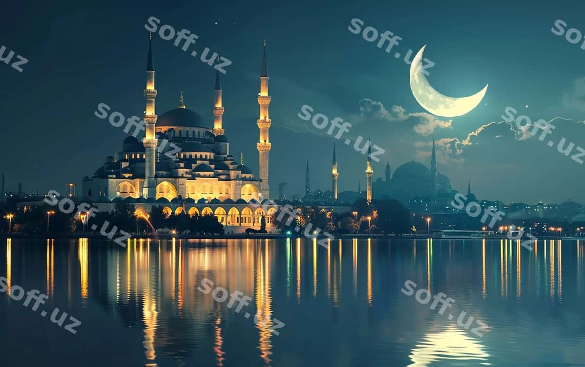 Masjid to'liq hilol | Mosque full moon 1