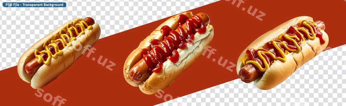 Moshuk uchlik: ketchup, mustard, ikkalasi ham | Mouthwatering trio ketchup mustard both 1