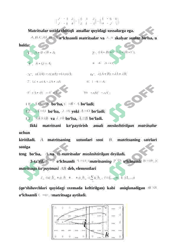 MATRITSALAR. MATEMATIKADA MATRITSA 4