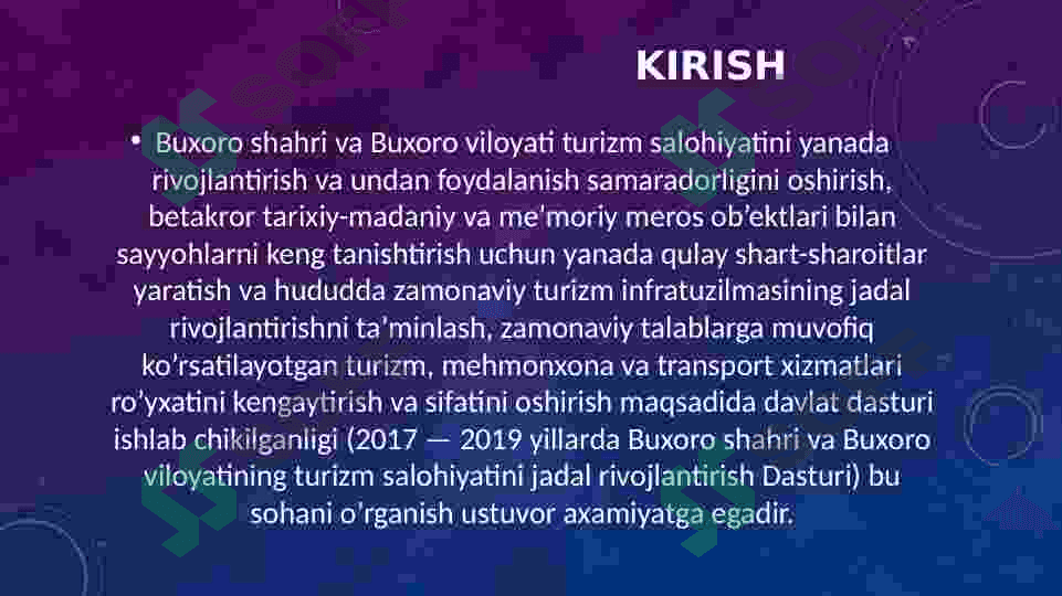 BUXORO VILOYATIDAGI TARIXIY ARXITEKTURA OBIDALARI 2