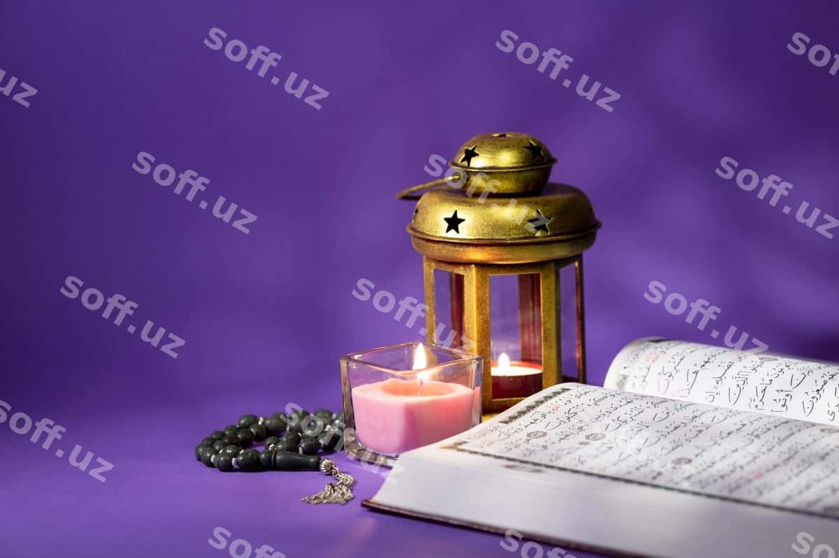 Ochilgan Qur'on ruhiy elementlar bilan | Opened quran with spiritual elements 1