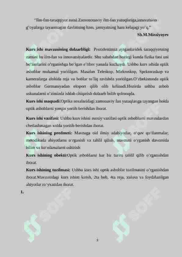Optik asboblar 2