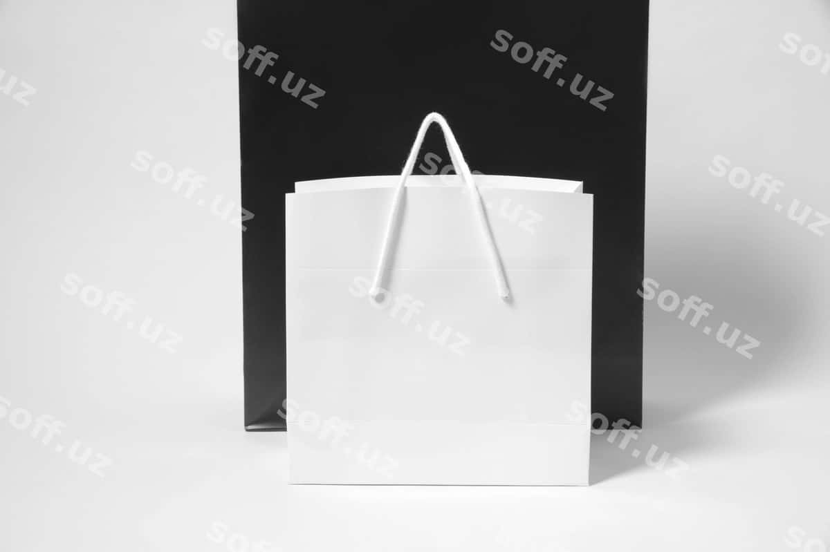 Optik bosma qozon namunasi | Optical print bag mockup 1