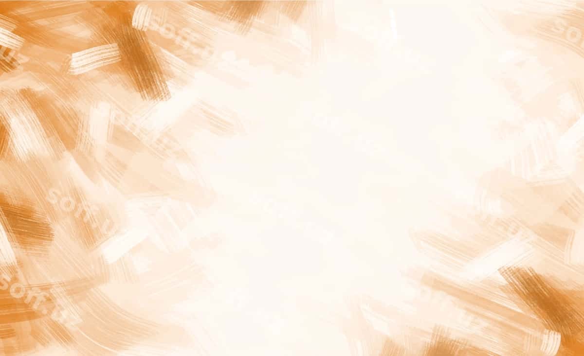 Apelsin bo'yash chiziqlari orqa fonda | Orange brushstrokes background 1