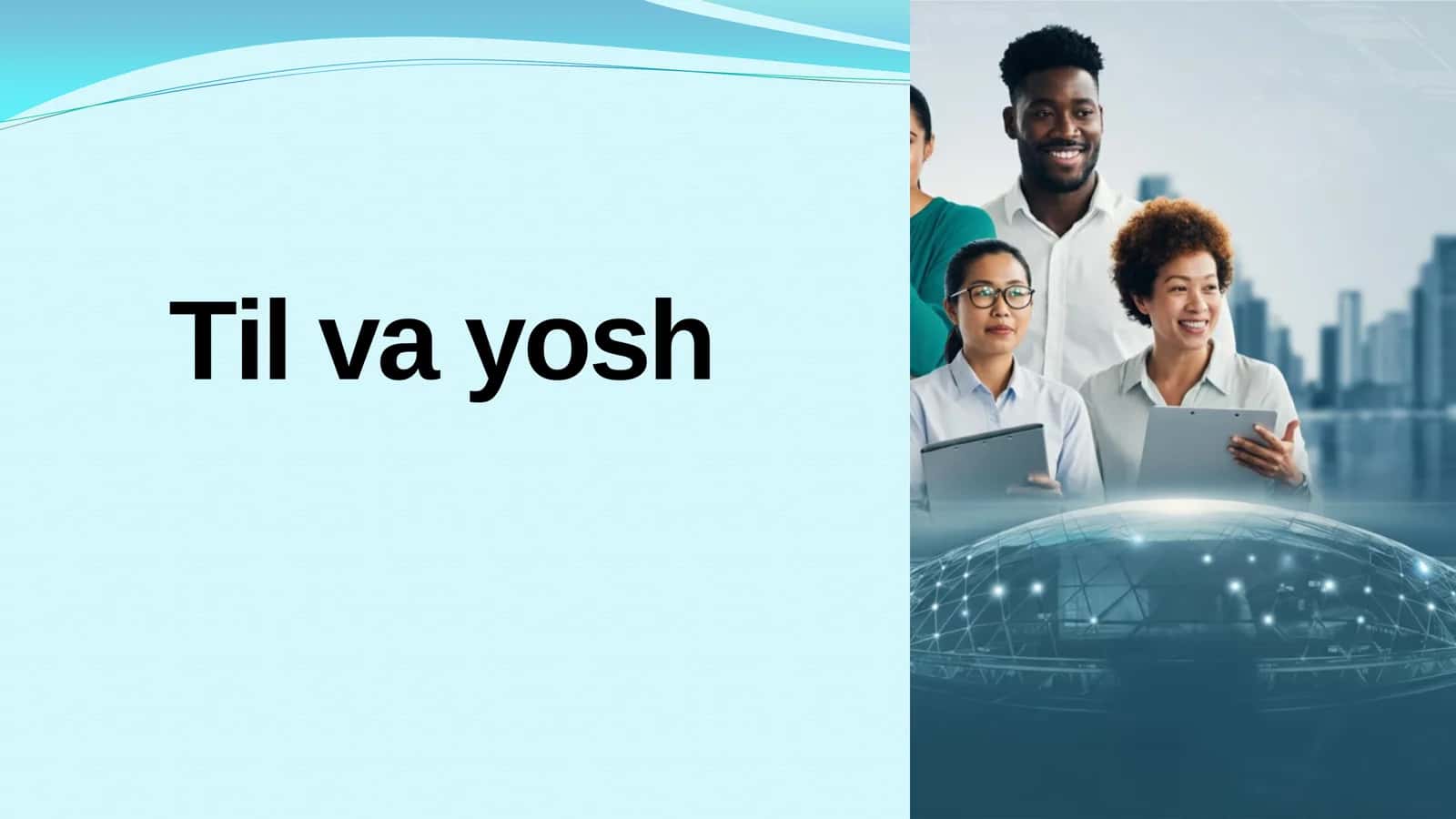 Til va yosh 1