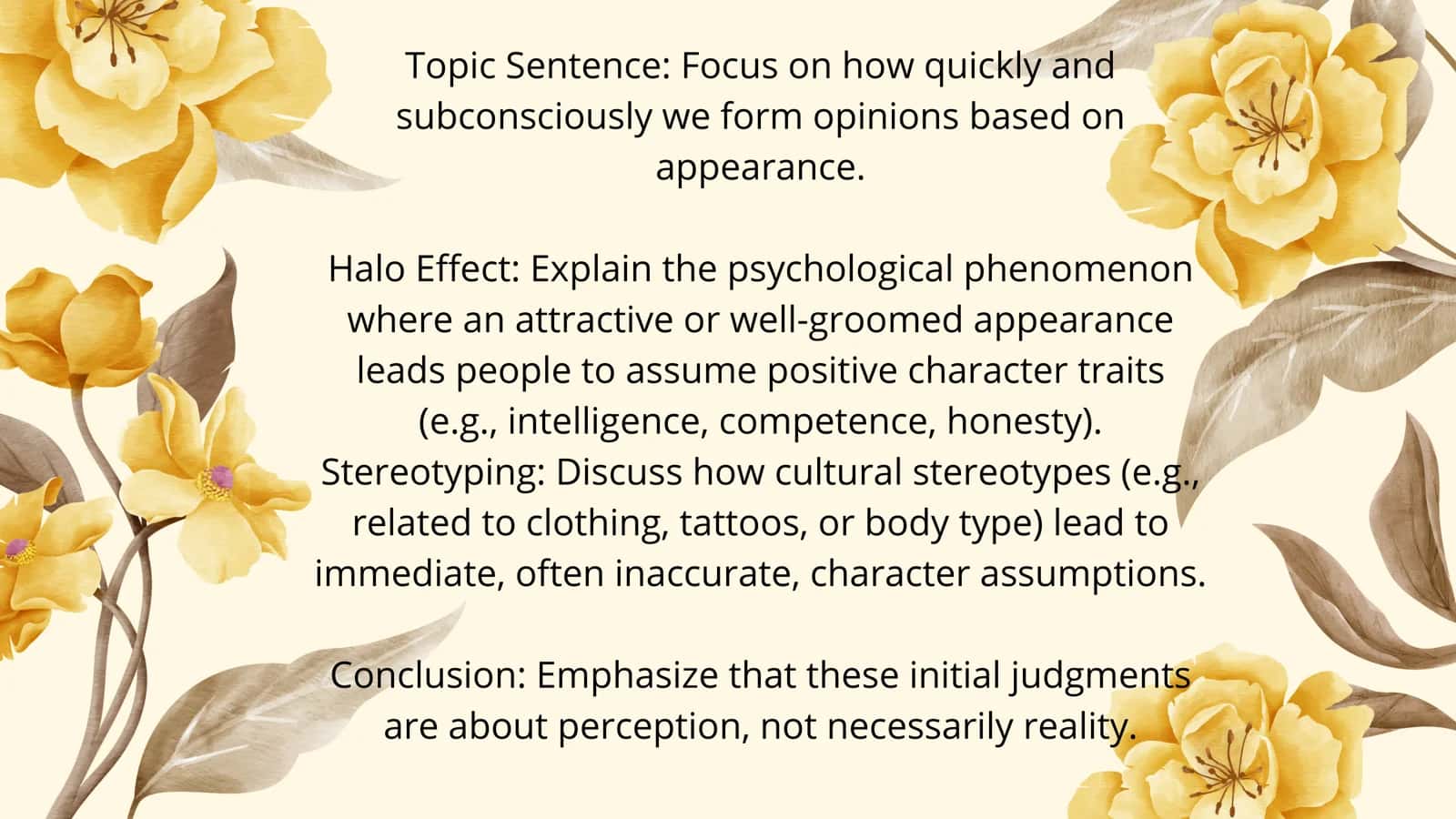 Emotional Expression (The Face) 1