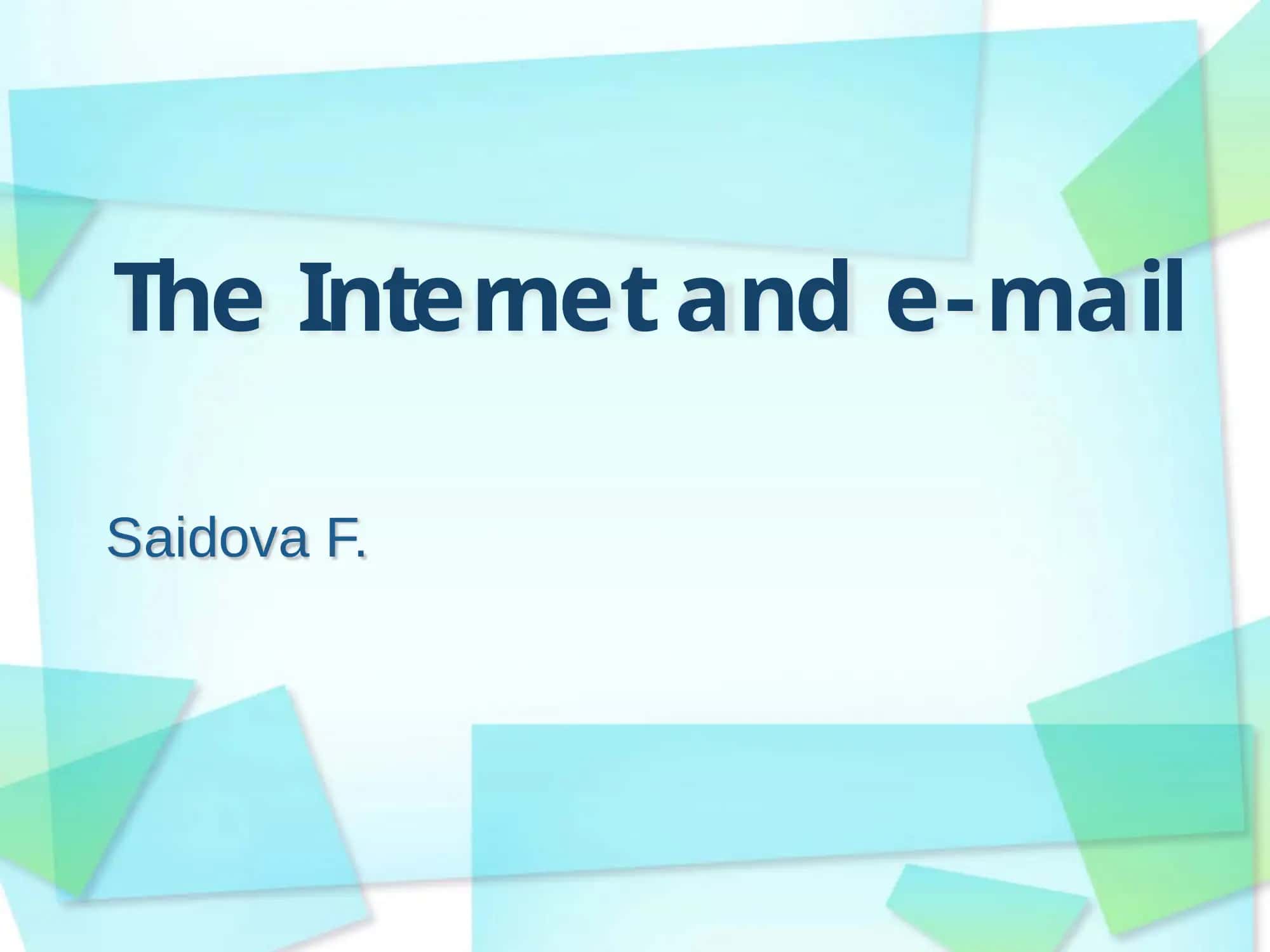 Internet 1