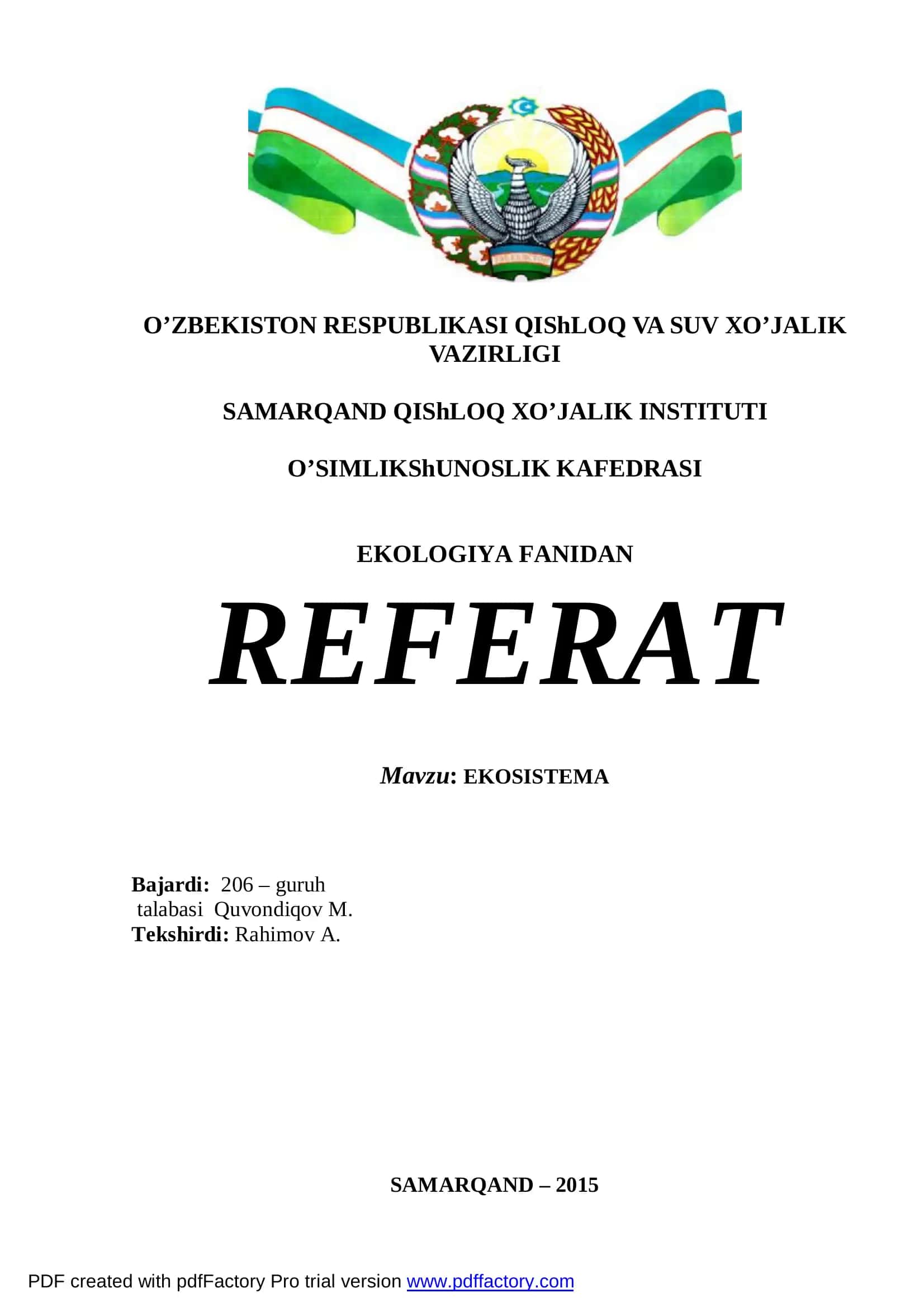 EKOSISTEMA 1
