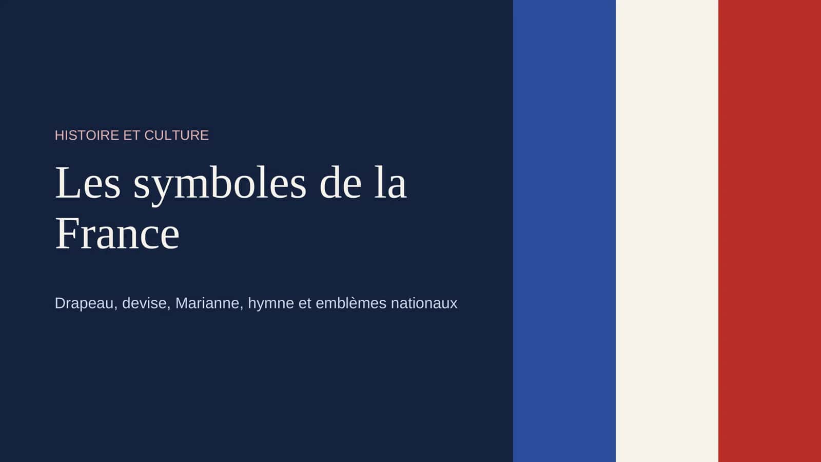 Symboles de la France 1