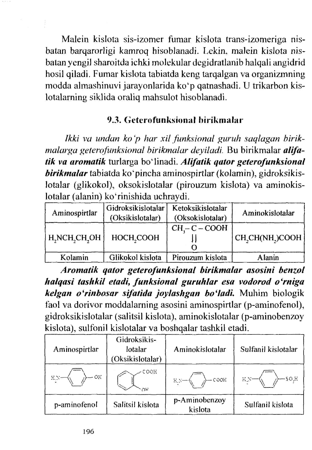 Geterofunksional birikmalar 1