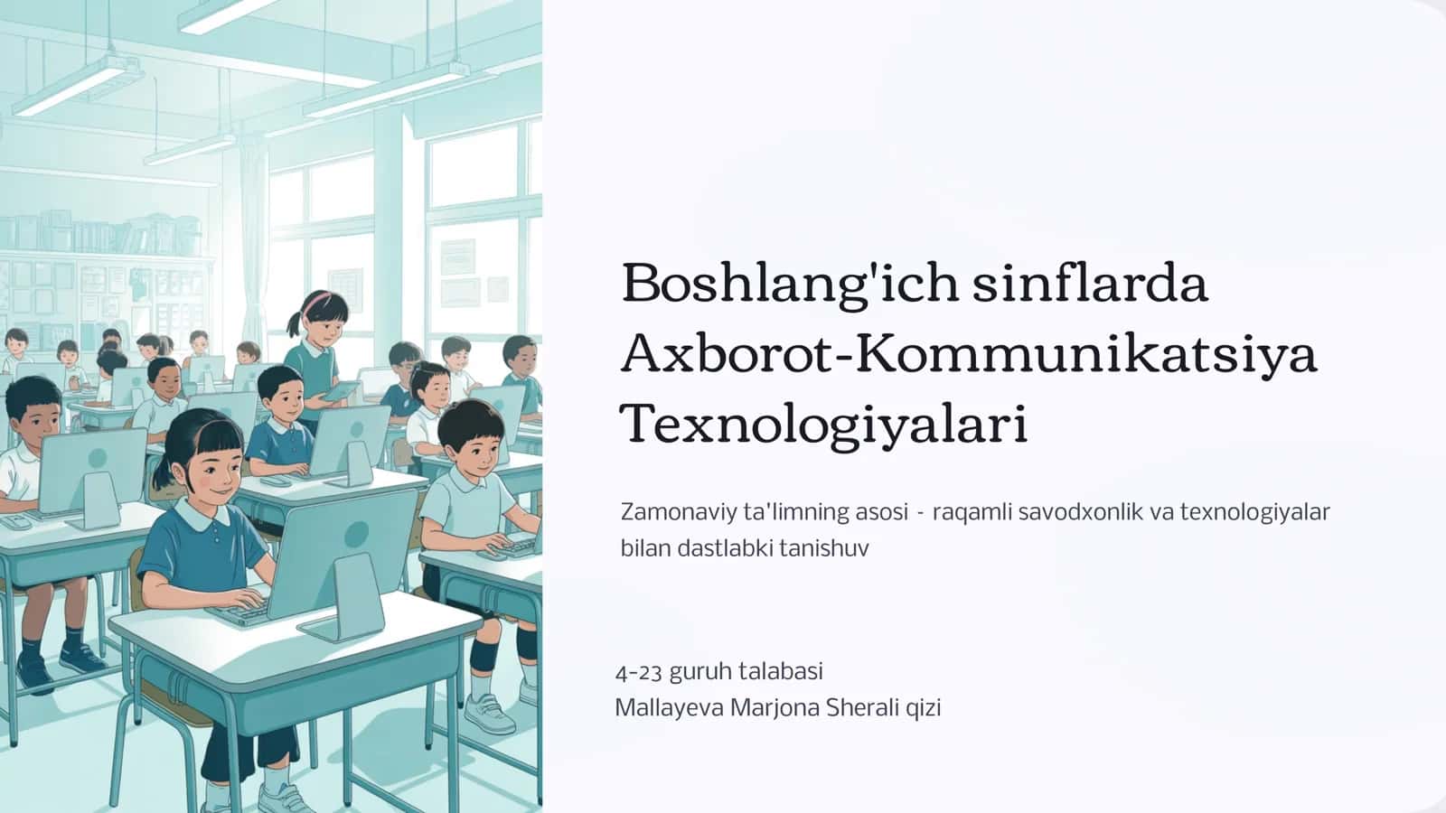 Axborot-kommunikatsiya texnologiyalari 1