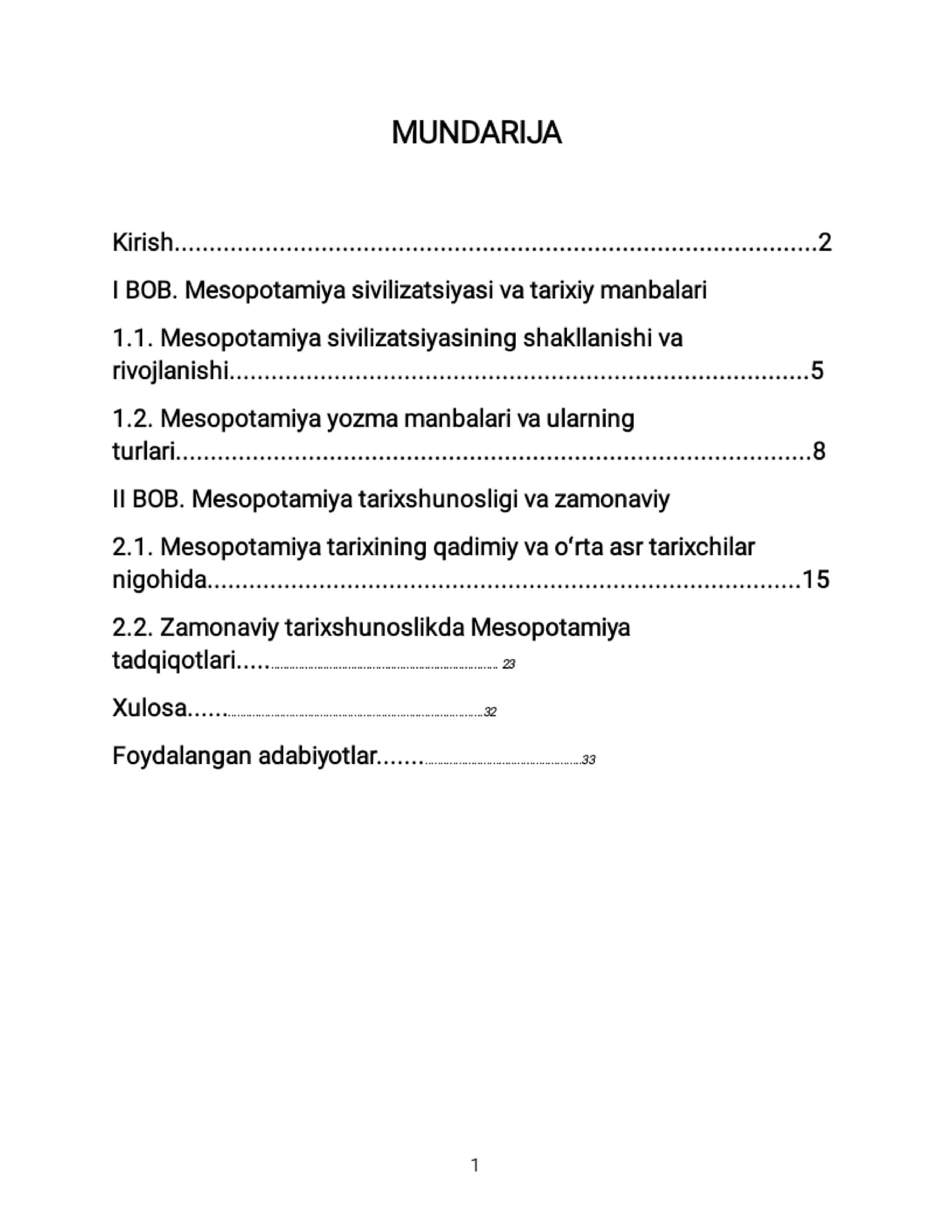 Mesopotamiya 1