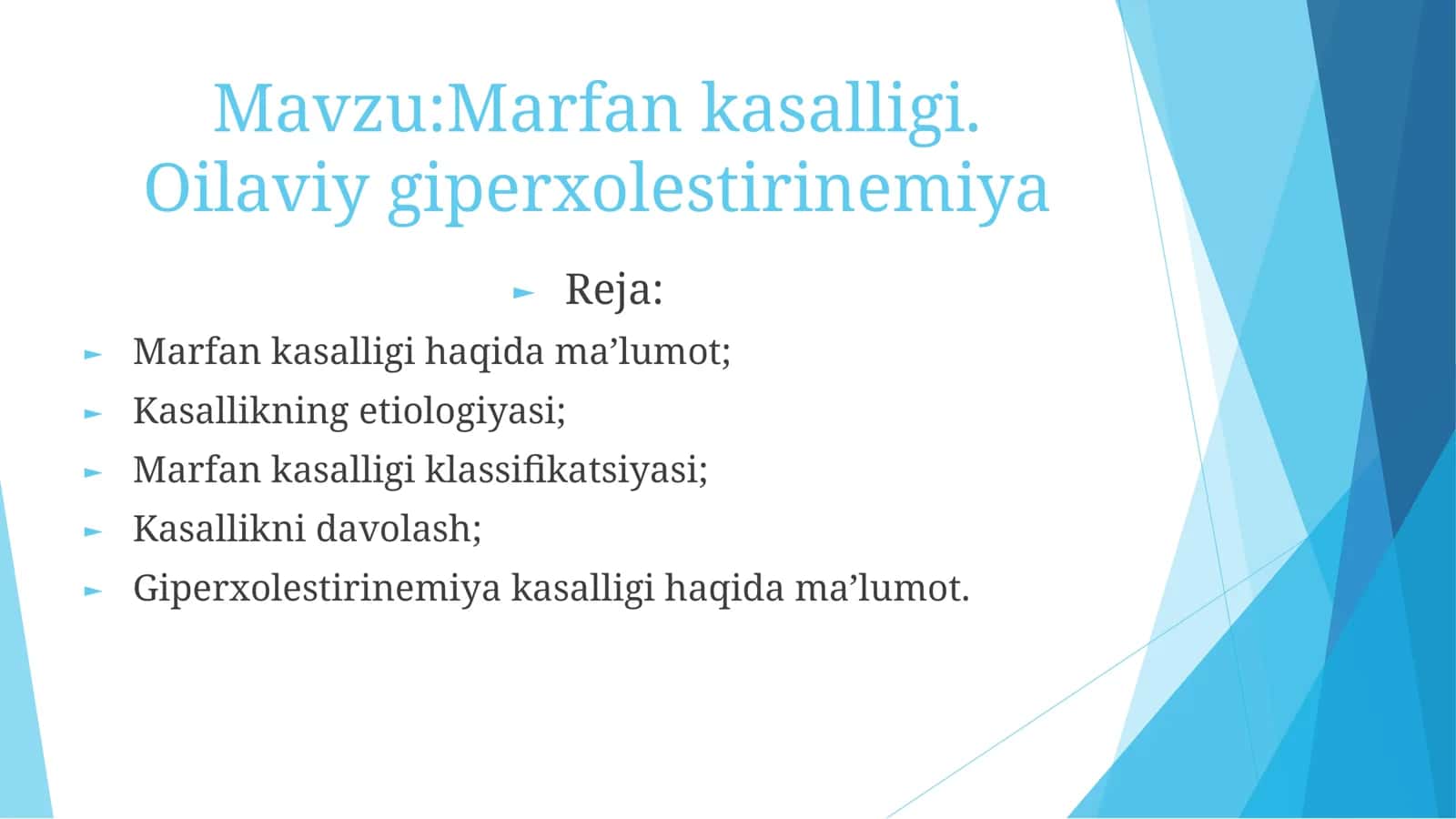Marfan kasalligi 1