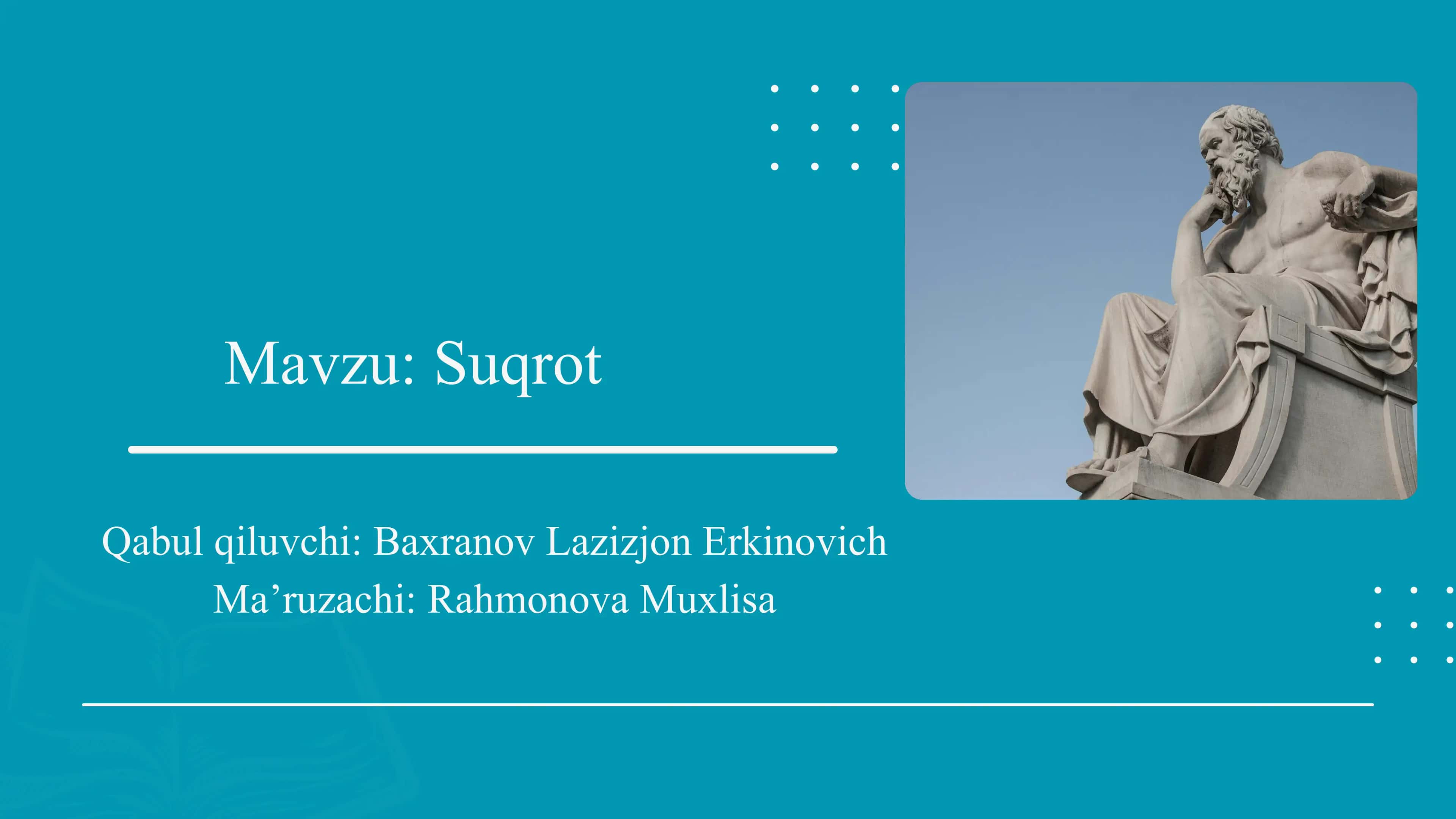Suqrot 1