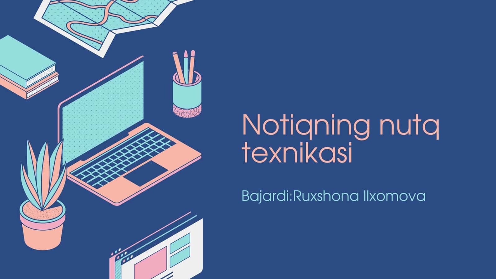 Notiqning nutq texnikasi 1