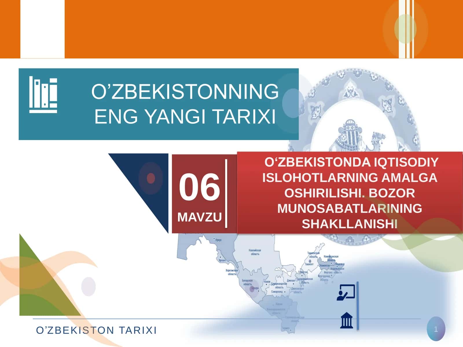 O’ZBEKISTONNING ENG YANGI TARIXI 1