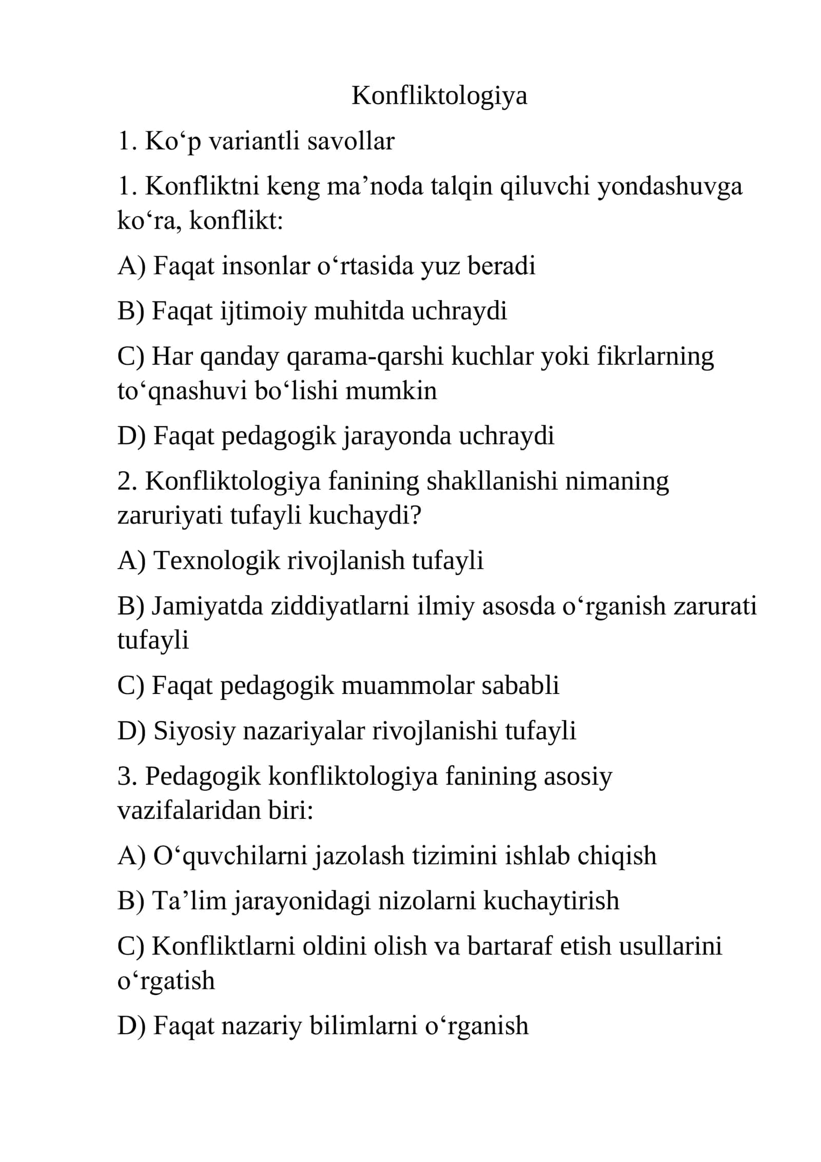 Konfliktologiya 1