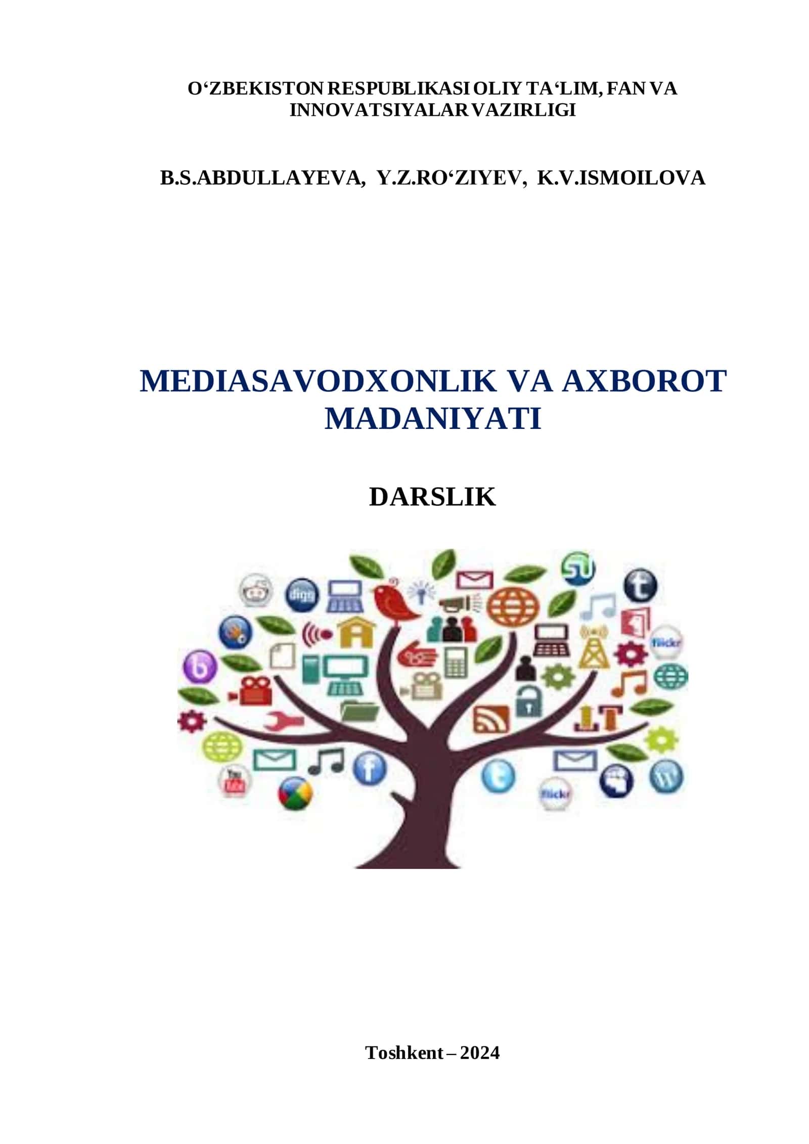 Mediasavodxonlik va axborot madaniyati 1
