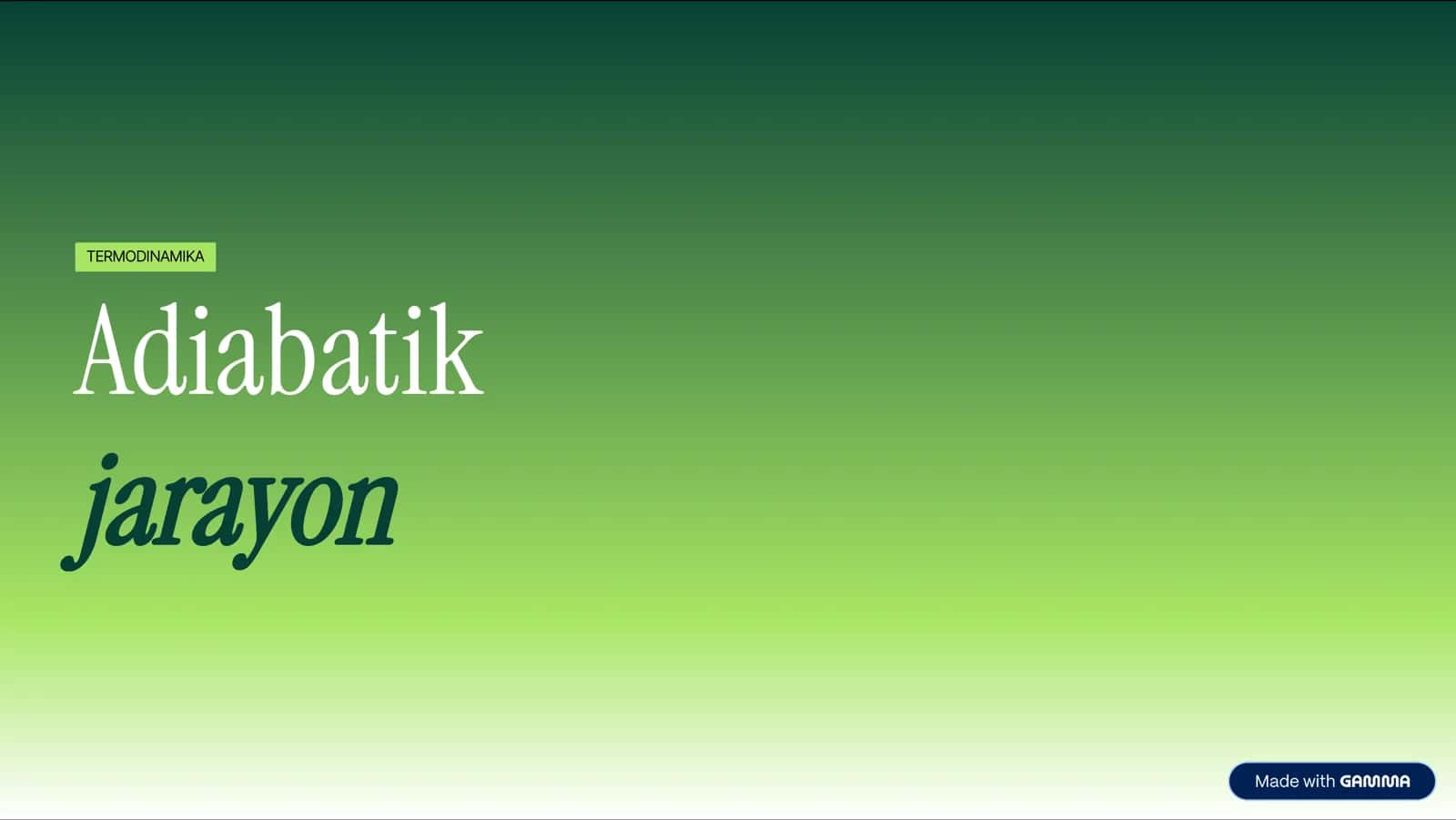 TERMODINAMIKA 1