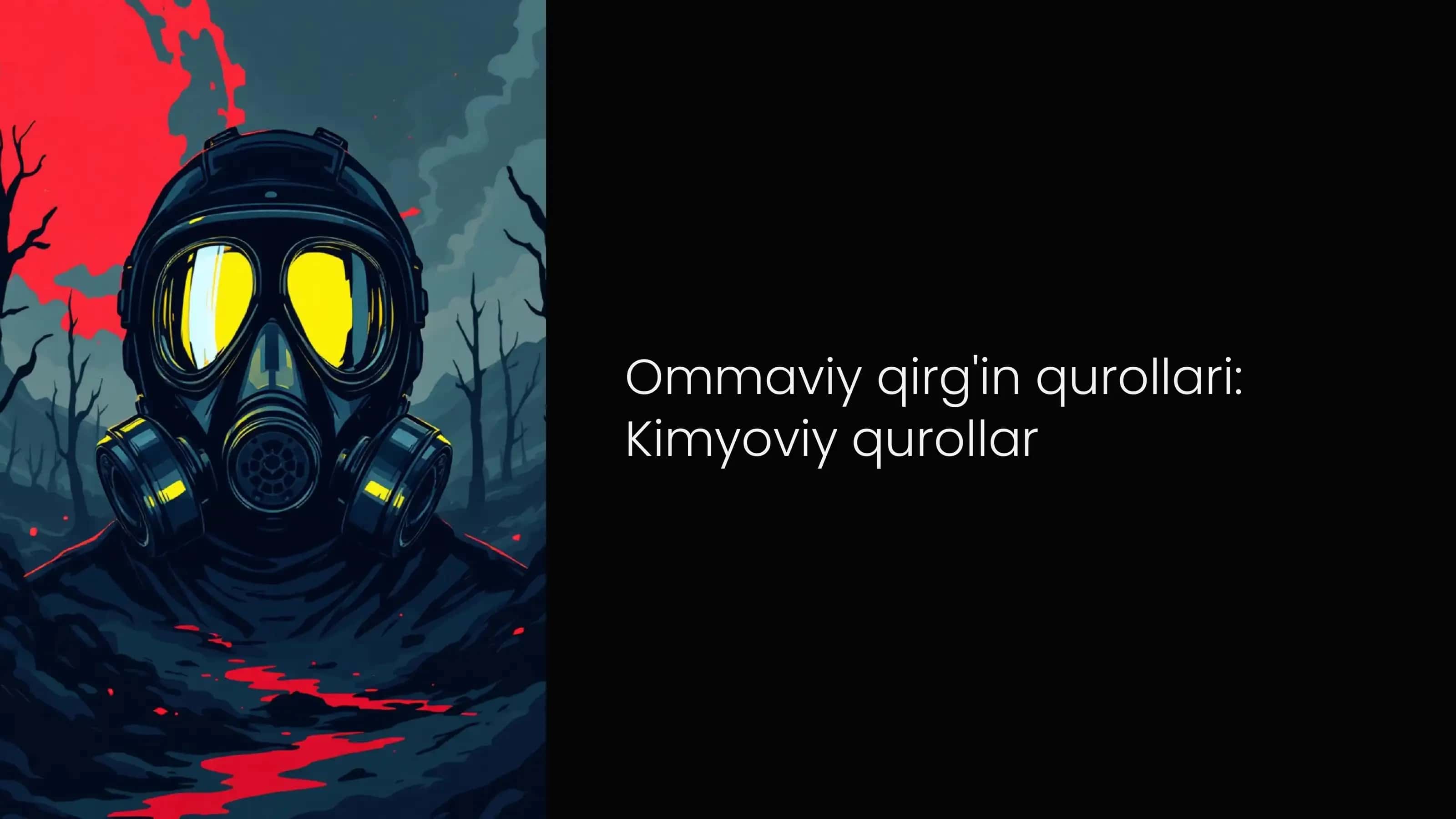 Kimyoviy Qurollar Nima? 1